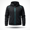 Phantom Zip — Men's Hoodie with Zipper